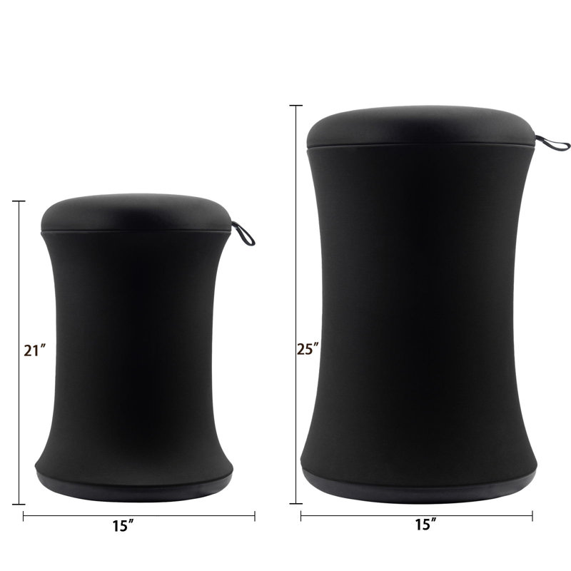 Inbox Zero Loriane Adjustable Wobble Chair, Active Stools
